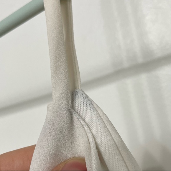 White Cropped Lace Tank - Picture 5 of 6